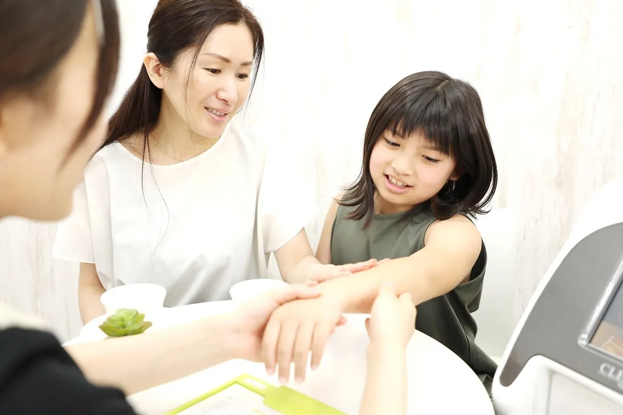 お子様の脱毛デビューに！